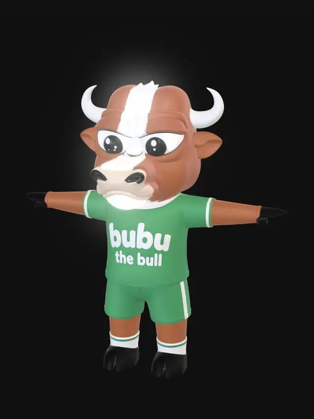 3D model for Bubu the Bull