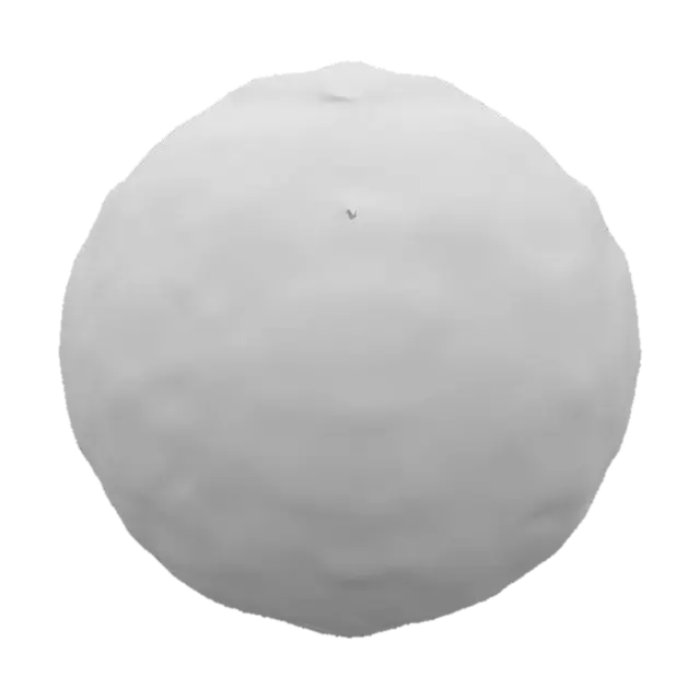 3D model for big seed, grove seed, big nut, nature, mythical, round