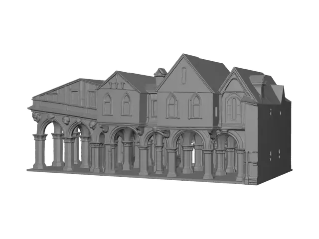 3D model for Market Street Arched Arcade