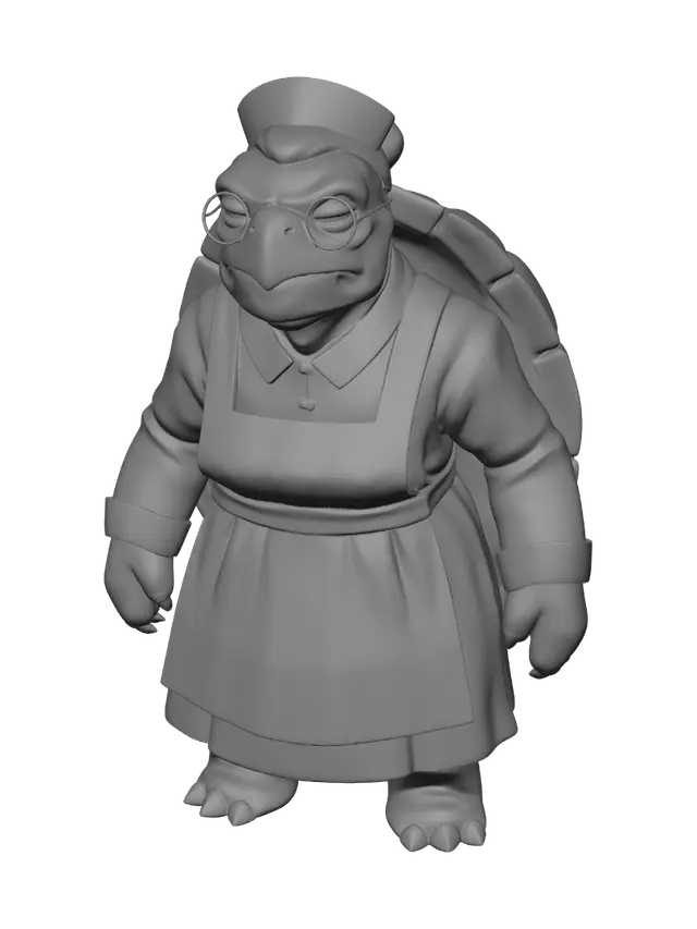 3D model for Keep the exact same character design, face, body, outfit and colors. Adjust ONLY the pose to a proper neutral A-pose for 3D rigging: standing perfectly upright facing forward, legs straight and slightly apart, both arms held slightly away from the torso at a natural angle with a visible gap between arms and body, hands open and relaxed at sides, fully symmetrical front-facing stance, plain white background, full body head to feet visible
