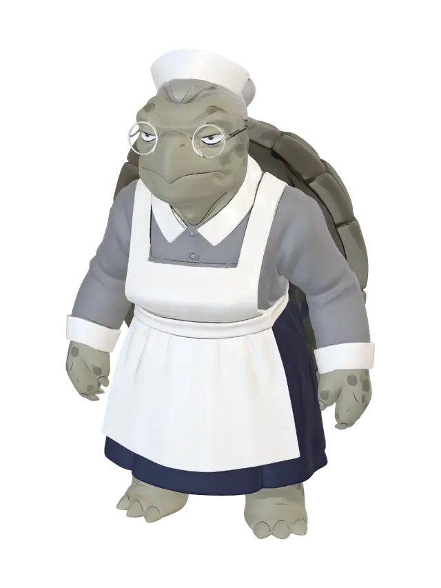 3D model for Keep the exact same character design, face, body, outfit and colors. Adjust ONLY the pose to a proper neutral A-pose for 3D rigging: standing perfectly upright facing forward, legs straight and slightly apart, both arms held slightly away from the torso at a natural angle with a visible gap between arms and body, hands open and relaxed at sides, fully symmetrical front-facing stance, plain white background, full body head to feet visible