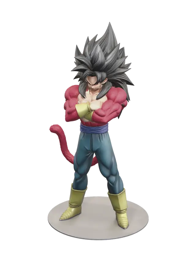 3D model for Low-Poly Ssj4