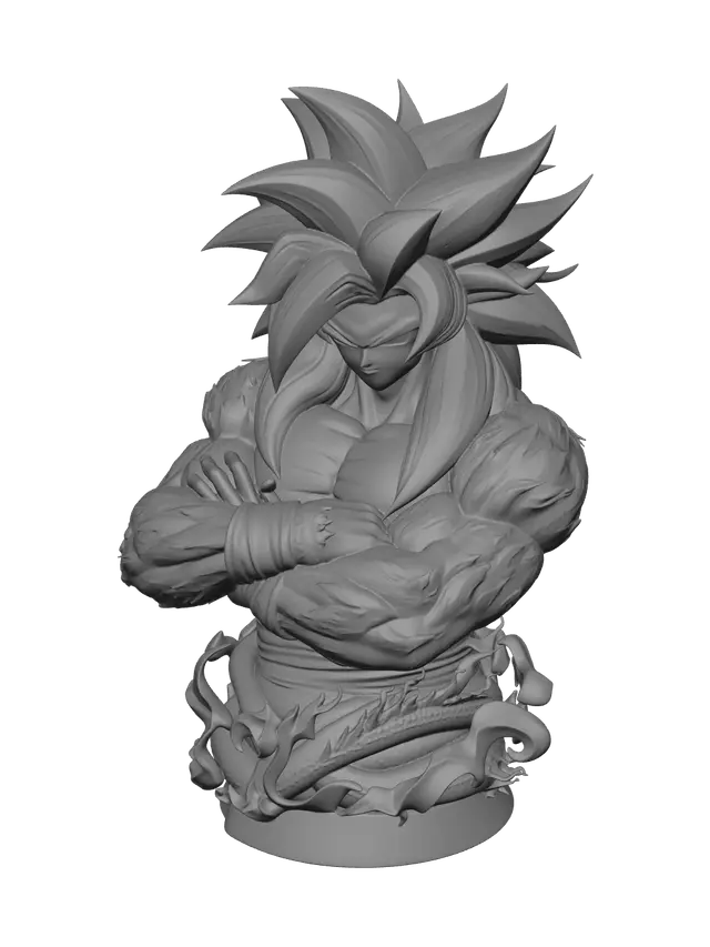 3D model for Weathered Ssj4