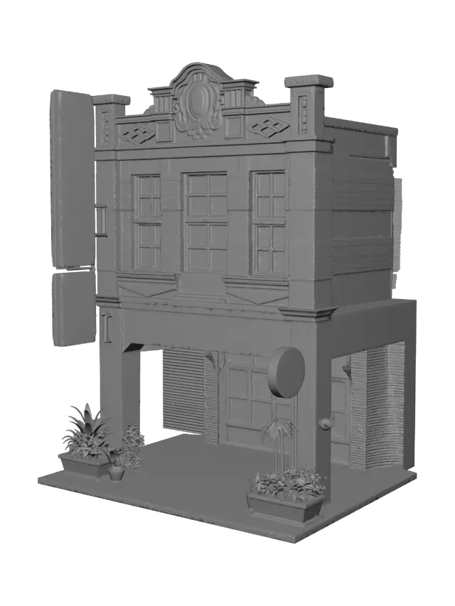 3D model for Corner Medical Office