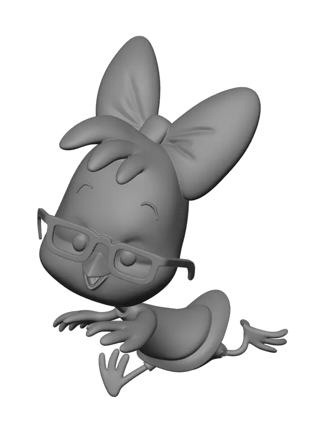 3D model for Fantasy Abby Chicken Little