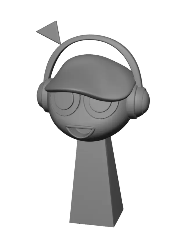 3D model for DJ Heterochromia