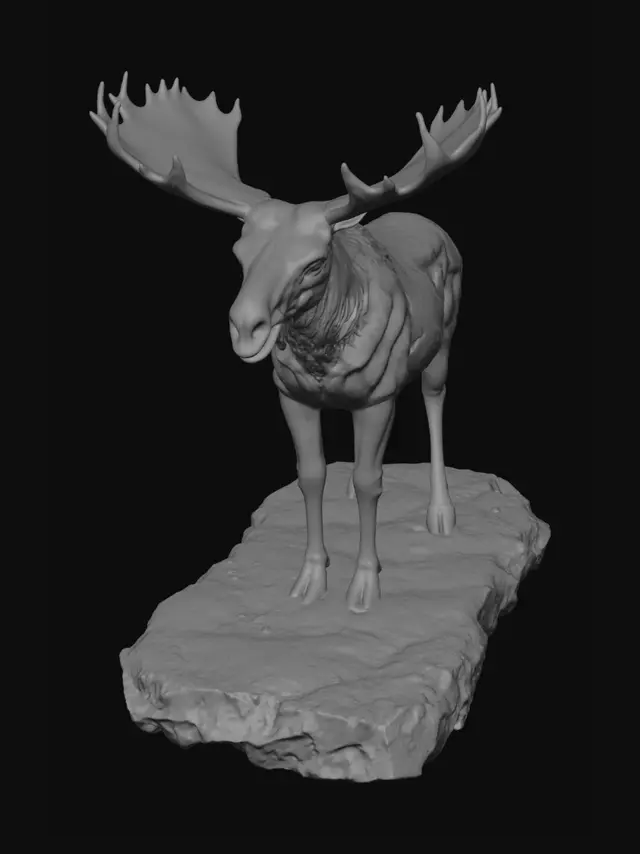 3D model for Hooded Monolith