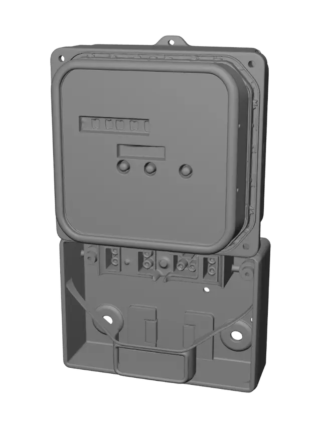 3D model for Indonesian Smart Electricity Meter