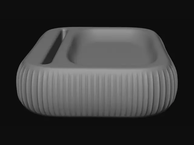 3D model for Ribbed Sand Tray