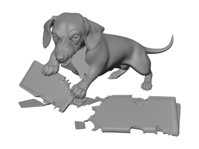 3D model for Team Hotdogs Mascot