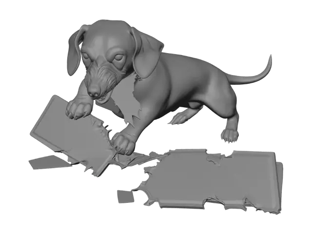 3D model for Team Hotdogs Mascot