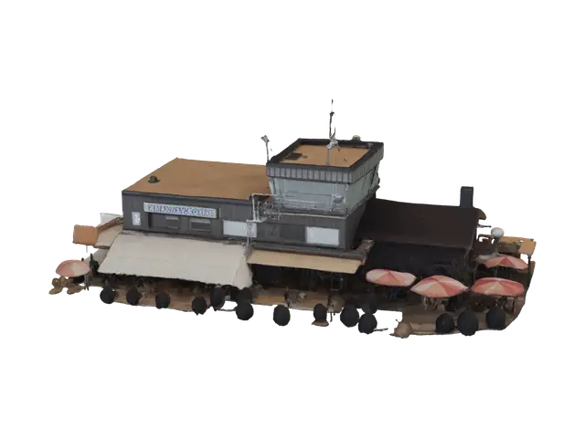 3D model for Forest Edge Cafe