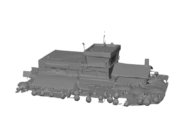 3D model for Forest Edge Cafe