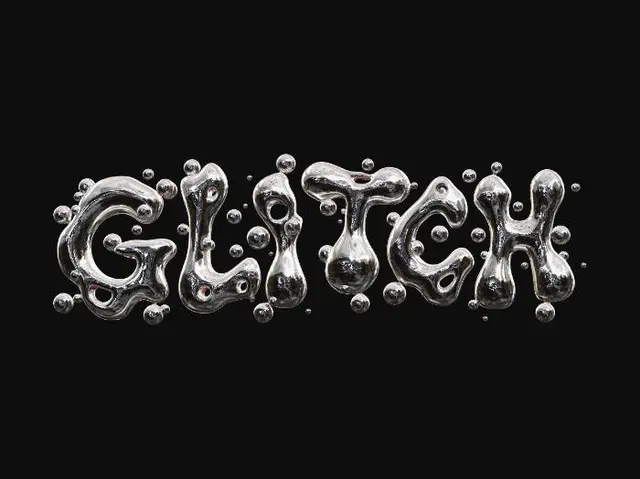 3D model for Liquid Chrome Alphabet