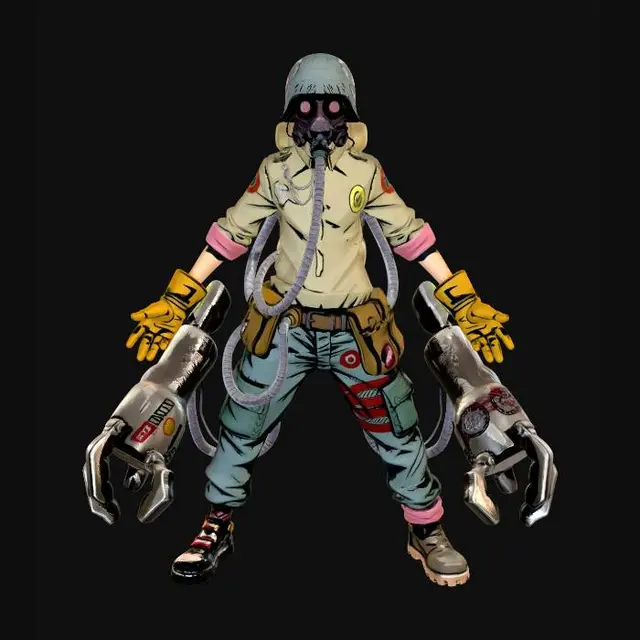 3D model for Diesel Wasteland Wanderer