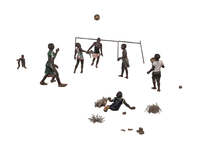 Mes vraies - Playtime 3D model, AI generated