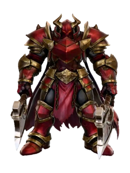 Warbreaker - Axes 3D model, vytvořený pomocí AI