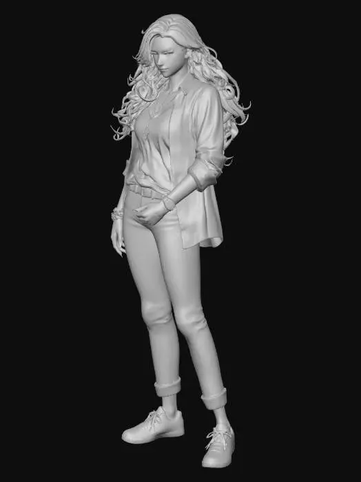 3D model for Elira Frostvale