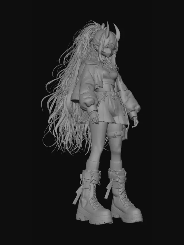 3D model for Midnight Harbinger