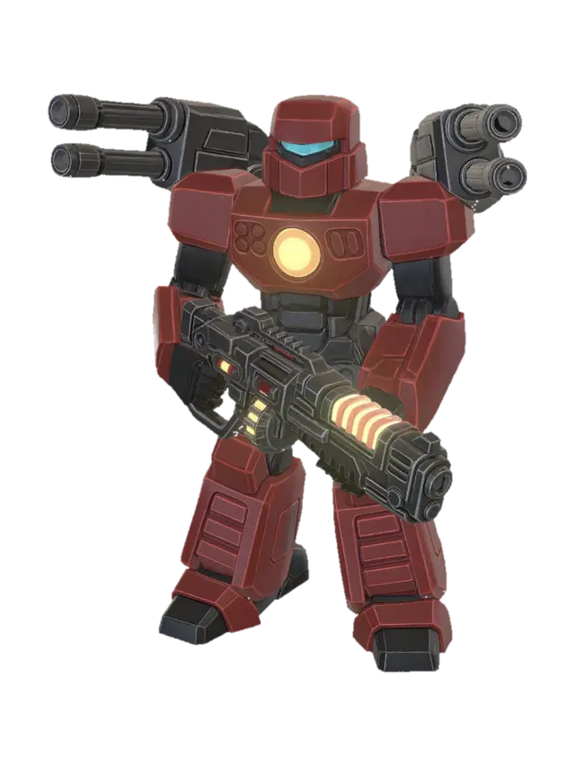 3D model for Make sure the legs match the same color and both shoulders have those twin cannons. Better gun for this guy to carry. Everything symetrical