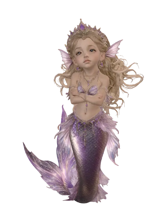 Lirena - Isolated 3D model, vytvořený pomocí AI