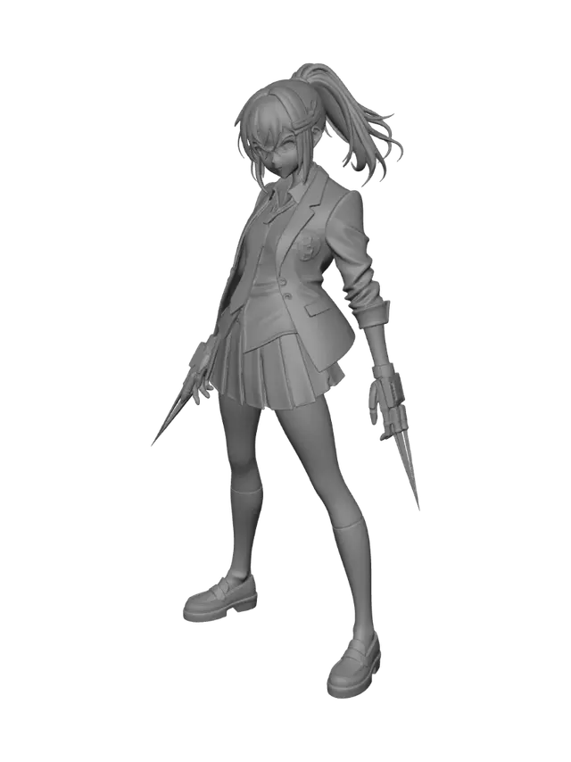 3D model for Crimson Blades in Uniform