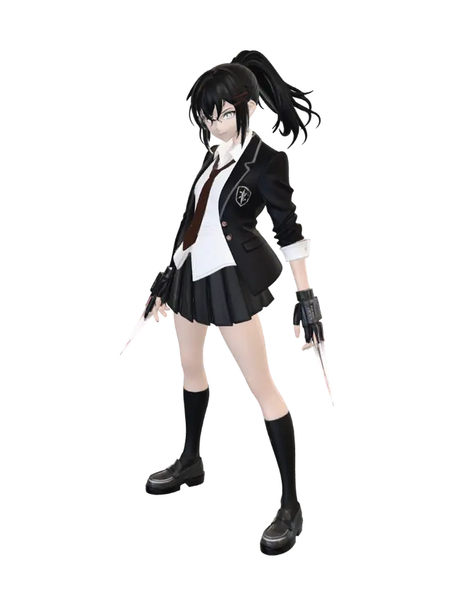 3D model for Crimson Blades in Uniform