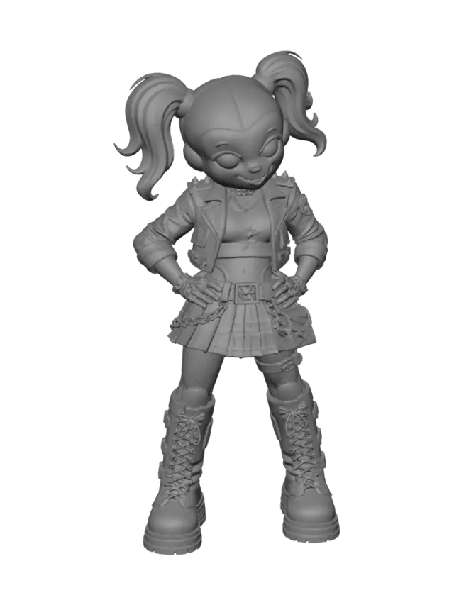 3D model for Punk Rock Pig