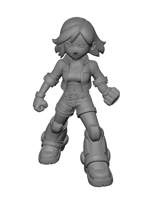 3D model for Star-Spangled Hero