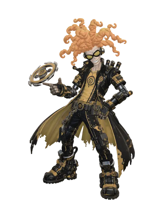 3D model for Curly Fry: Enhanced Bot Warrior