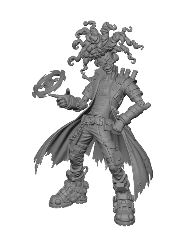 3D model for Curly Fry: Enhanced Bot Warrior