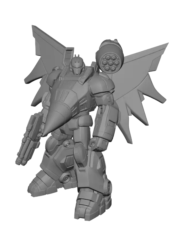 3D model for Bomb-Wing: Sky Fortress