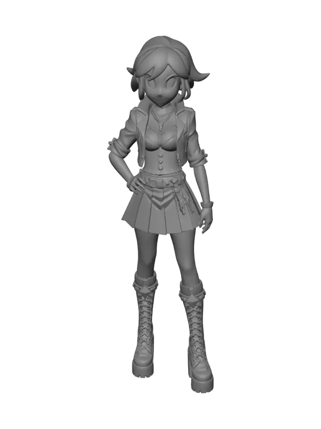 3D model for Crimson Moonlit Rendezvous