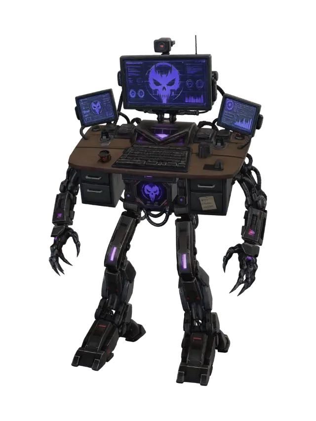 3D model for Screenwave: The Data Overlord