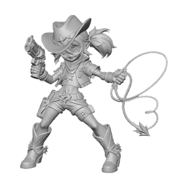 3D model for Scarlet Spur