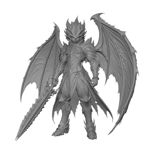 3D model for Draxen: Son of Gegaron