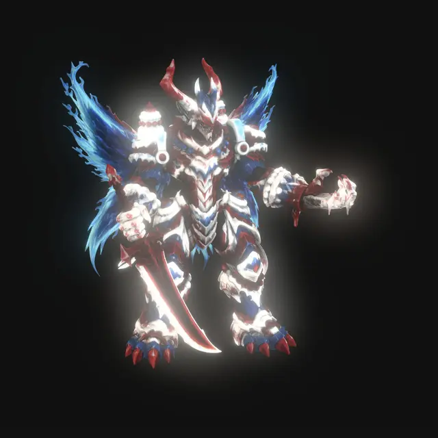 3D model for Blazebound Colossus