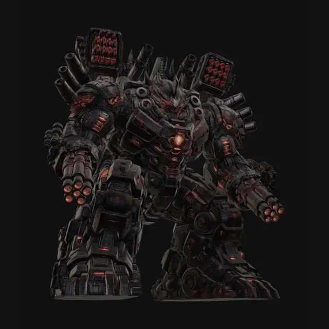 3D model for Crimson Colossus