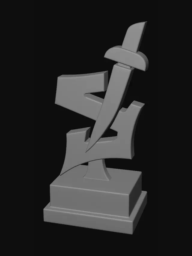 3D model for Silver Glyph