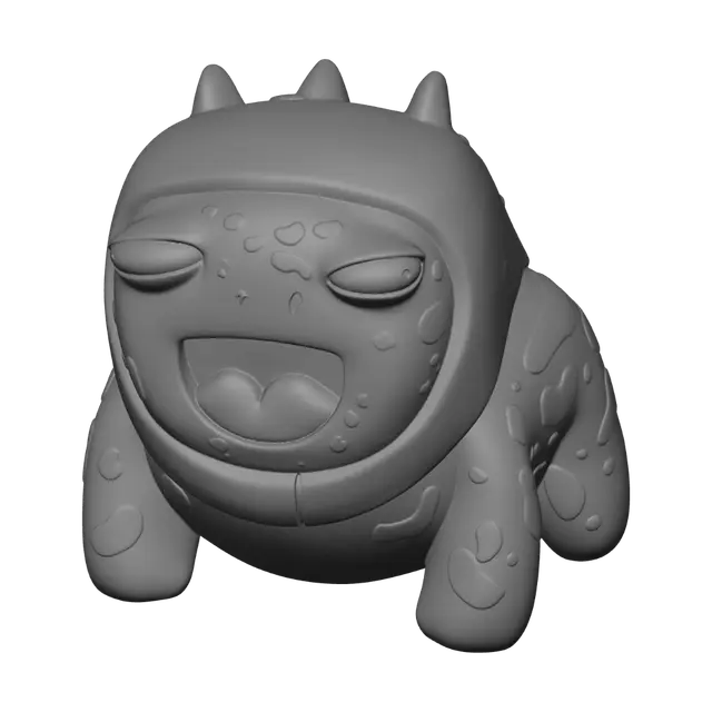 3D model for Happy Dino in a Green Hood