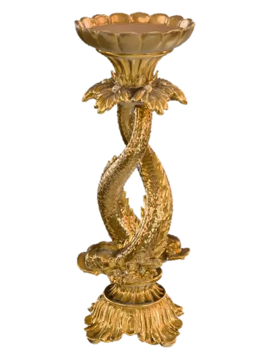 Decorative Candle Holder 3D model, vytvořený pomocí AI