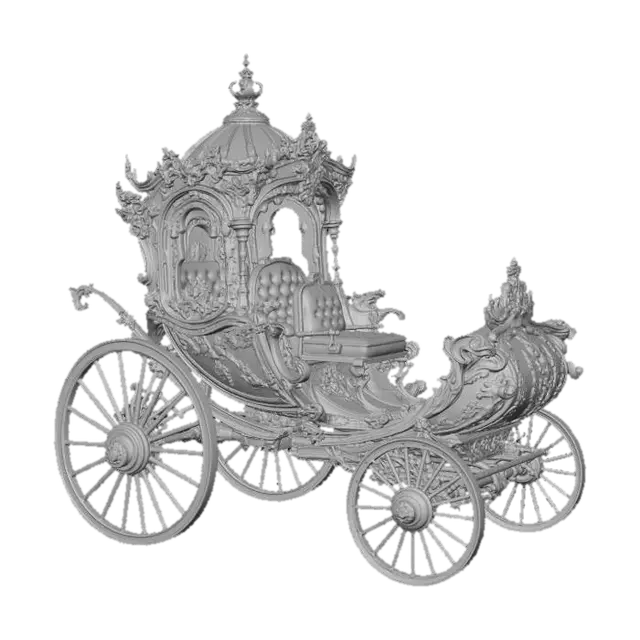 3D model for Royal Carriage Elegance