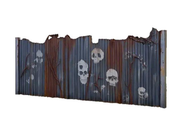 3D model for Haunted Iron Fence