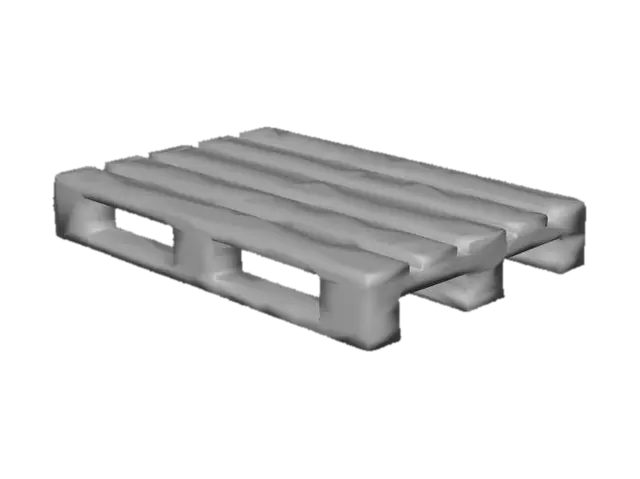 3D model for Wooden Pallet