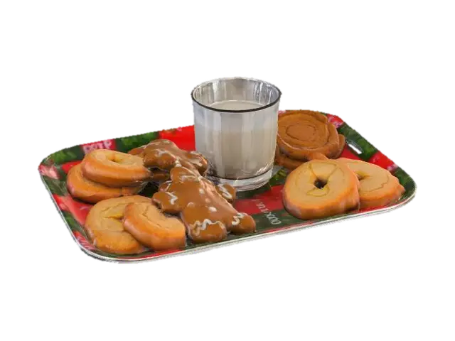 Cookie Delight, #Christmas2025# - Desserts 3D model, vytvořený pomocí AI