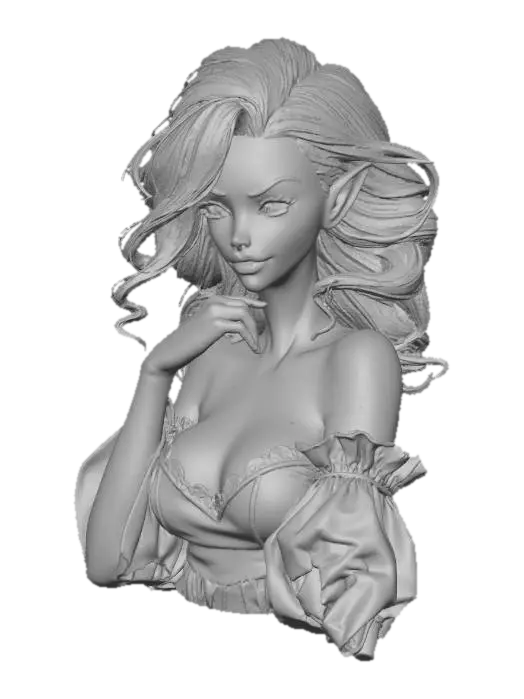 3D model for #Halloween2025#, Vampire Enchantress