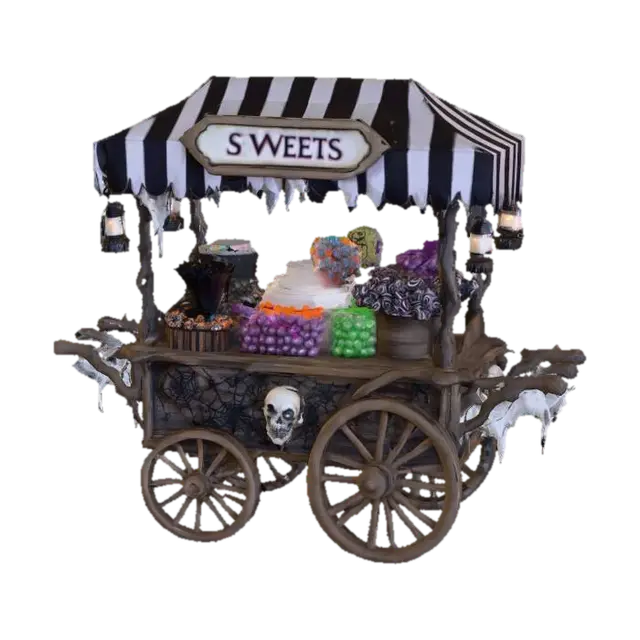 3D model for Spooky Candy Cart