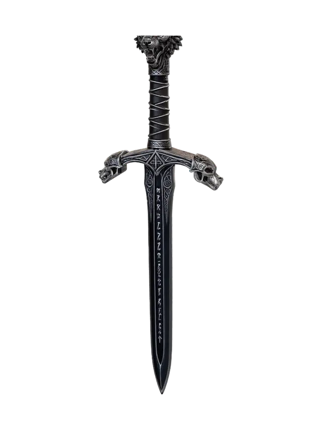 Viking Wolf Sword - Vikings 3D model, vytvořený pomocí AI