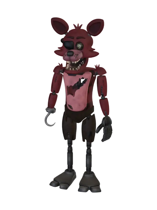 3D model for Rusted Pirate Fox