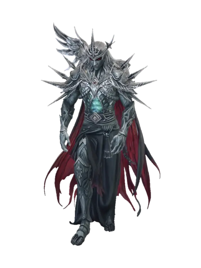 3D model for Tarokami — God of Broken Things

Character Design Prompt

Anime fighting game character, Tarokami, ancient god who absorbed every deity erased by the Null, towering divine warrior covered in relics from dead gods, shattered crowns fused into armor, hundreds of broken halos floating behind him, glowing cracks exposing universes beneath his skin, massive tattered cloak made from forgotten prayers, dreamcore celestial wasteland, broken temples floating upside down, eerie divine atmosphere, overwhelming cosmic presence, anime fantasy horror, Tekken-style boss character artwork, hyper-detailed god design

Color Palette:Ancient Bronze,Dark Stone Gray,Cosmic Purple, Gold,White Divine Fire
Visual Effects:Cracks reveal galaxies beneath skin,Broken halos glow white-gold,Purple cosmic energy escapes